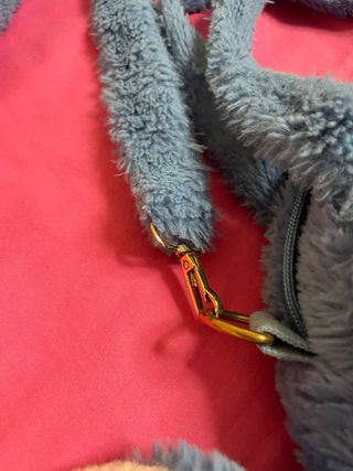 Bolso Peluche Stitch Disney Azul y Rosa