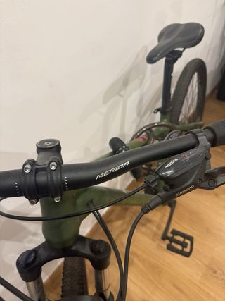 Merida Bicicleta Montaña Verde