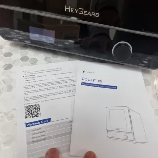 Estación de curado y Estación de Lavado Impresora