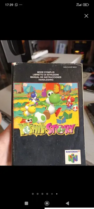 Manual Yoshi's Story Nintendo 64