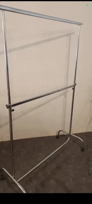 Perchero Burro Doble Barra Metálico