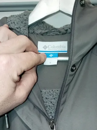 Chaqueta Columbia M Mujer Gris