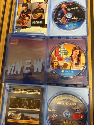 Pack Juegos PS4
