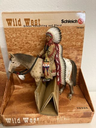 Lote figuras Oeste Schleich