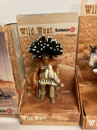 Lote figuras Oeste Schleich