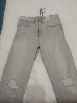 Pantalón vaquero gris Lefties niño 11-12 años