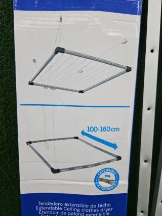 Tendedero Techo Aluminio Cuncial Tezno