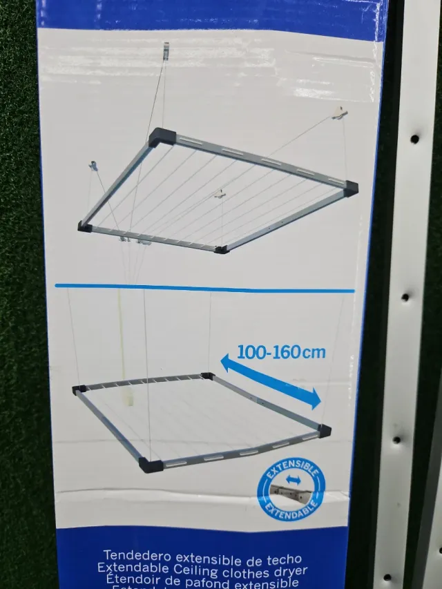 Secador de Teto de Alumínio Cuncial Tezno