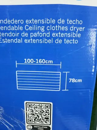 Tendedero Techo Aluminio Cuncial Tezno