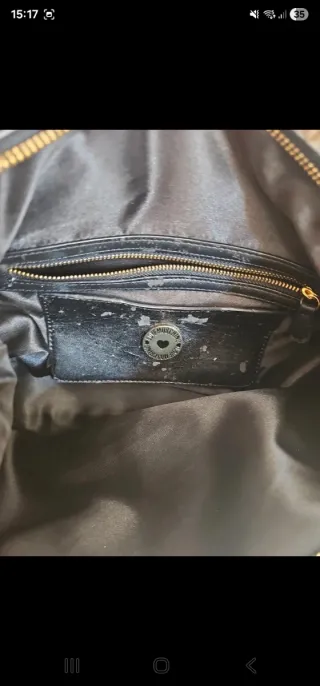 Borsa Moschino Vintage Beige/Marrone