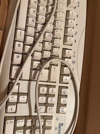 Teclado Genius PS/2 Beige