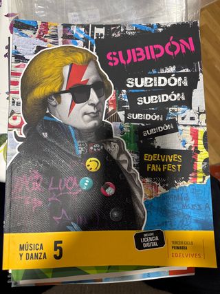 Libro Música y Danza 5 Primaria. Subidón