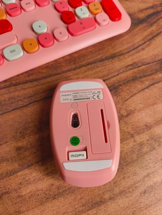 Teclado y Ratón MOFII Rosa Multicolor