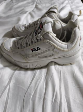 Zapatillas Fila Mujer Talla 41 Blancas