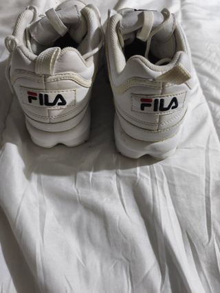 Zapatillas Fila Mujer Talla 41 Blancas