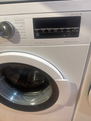 Lavadora Bosch Serie 6 8kg 1400rpm