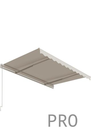 Toldo automático con brazo articulado