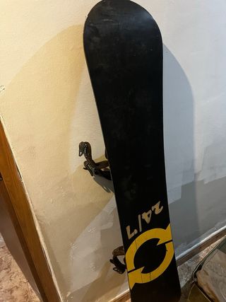 Tabla Snowboard y Mochila