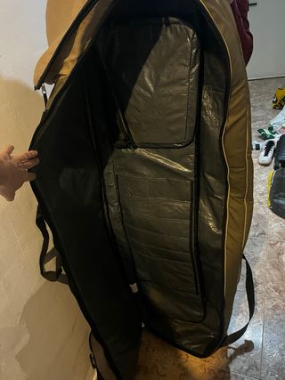 Tabla Snowboard y Mochila