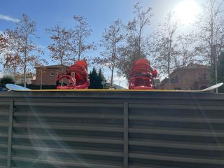 Tabla Snow Burton Seven, con fijaciones custom.