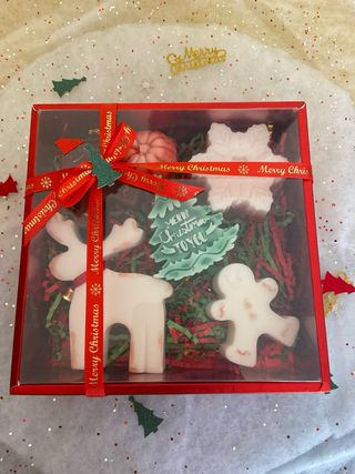 Flores de jabón hechas a mano