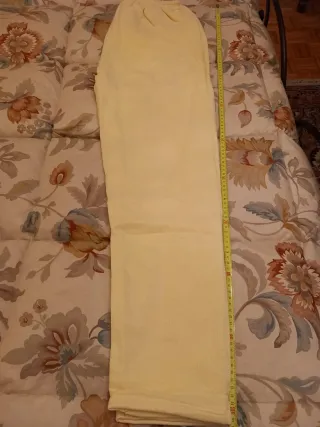 Pigiama donna taglia 6 ita - felpato morbido crema