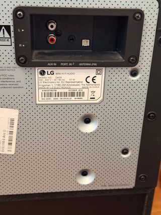 LG XBOOM 500W Bluetooth