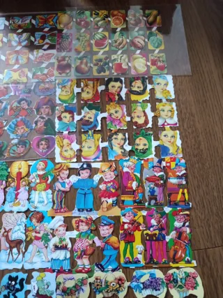 Oferta!!Lote de cromos troquelados vintage