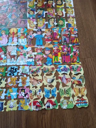 Oferta!!Lote de cromos troquelados vintage