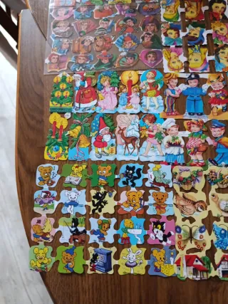 Oferta!!Lote de cromos troquelados vintage