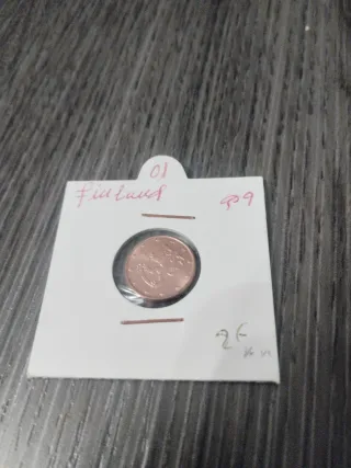 Moneda 1 Céntimo Finlandia 2009