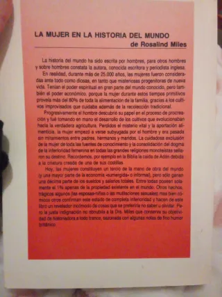 La mujer en la historia del mundo