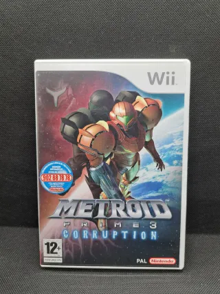 Metroid Prime 3 Corruption Wii PAL ES