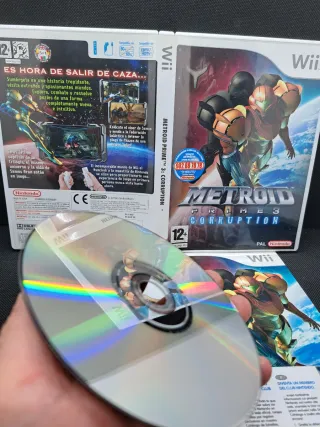 Metroid Prime 3 Corruption Wii PAL ES