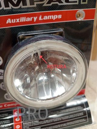 S SUMEX Juego Faros Compact Redondos Largo Alcance