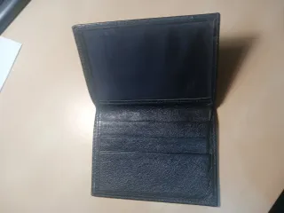 Cartera Philip Morris Negra Hombre