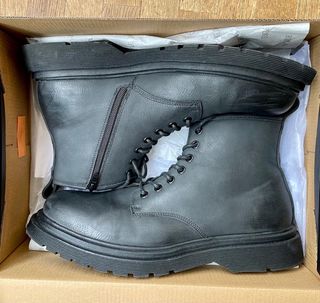 #Botines  #Replay Piel Hombre Gris