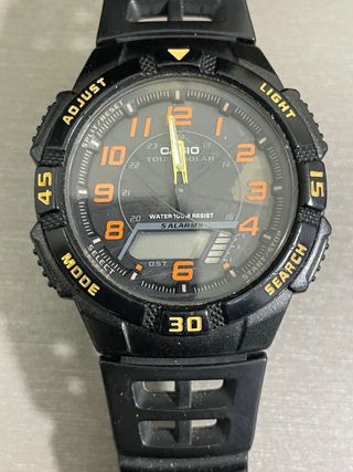 Reloj Casio Analógico-Digital Naranja