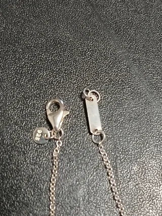 Colgante Plata Corazón Rojo