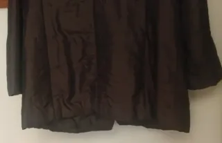 Chaquetón Punto Roma Marrón Talla 44