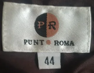 Chaquetón Punto Roma Marrón Talla 44