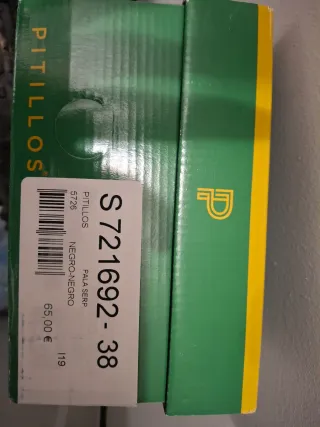 Zapatos Pitillos Marrón oscuro piel