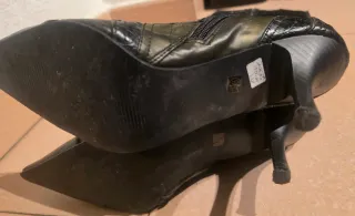 Botas XTI Talla 38 Negro/verde