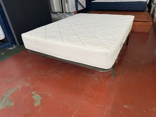 SOMIER Y COLCHON FLEX VISCO 135x180