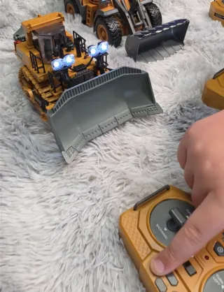 Juguetes para niños Bulldozer RC 9CH 2.4GHz