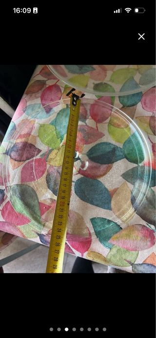 Platos de cristal para microondas