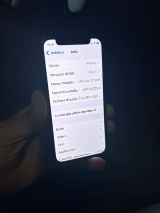 iPhone 12 mini 64GB Blu