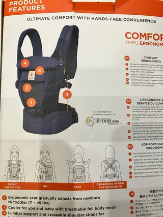 Mochila Porta Bebé Ergobaby Adapt