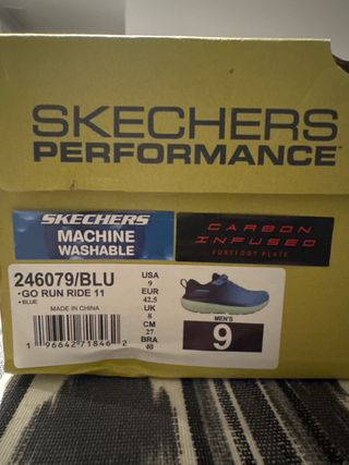 Zapatillas Skechers Running Hombre/Mujer Azul