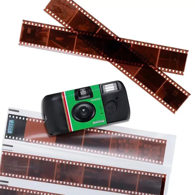 3x Fuji QuickSnap Cámara Desechable con Flash